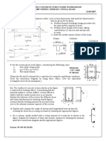 Reinforced Concrete Structures Exam