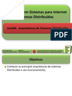 Aula04 - Arquiteturas de Sistemas Distribuidos