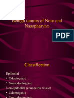 Nasal Tumors Classification and Key Benign Growths