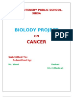 Cancer Project on Risk Factors, Prevention, Causes and Treatment