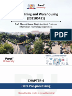 Data Mining and Warehousing (203105431) : Prof. Dheeraj Kumar Singh, Assistant Professor