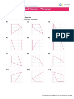 Congruent Shapes and Triangles Third Space Learning GCSE Worksheet