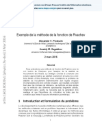 Exemple de La Méthode de La Fonction de Rvachev: 1 Introduction Et Formulation Du Problème