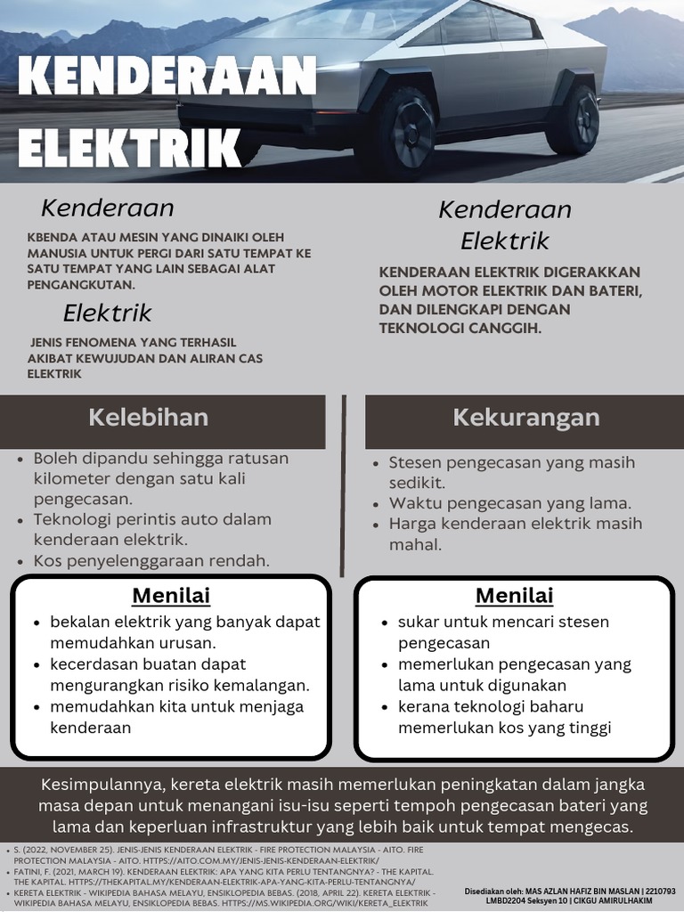 Kenderaan Elektrik | PDF