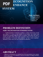 Face Recognition Attendance System