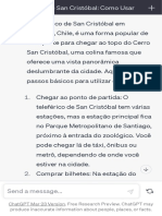 Como usar o teleférico de San Cristóbal