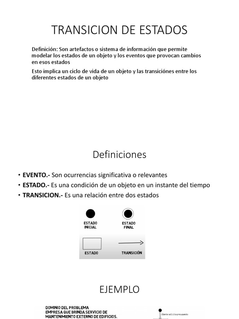 Transicion de Estados PDF