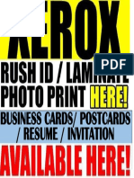Business Cards, Postcards, Resumes & Invitations