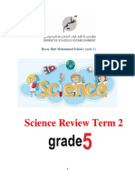 Science Review Term 2 Grade 5 2022-2023