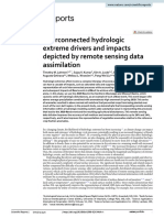 Interconnected Hydrologic Extreme Drivers and Impacts Depicted by Remote Sensing Data Assimilation