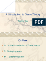 An Introduction To Game Theory