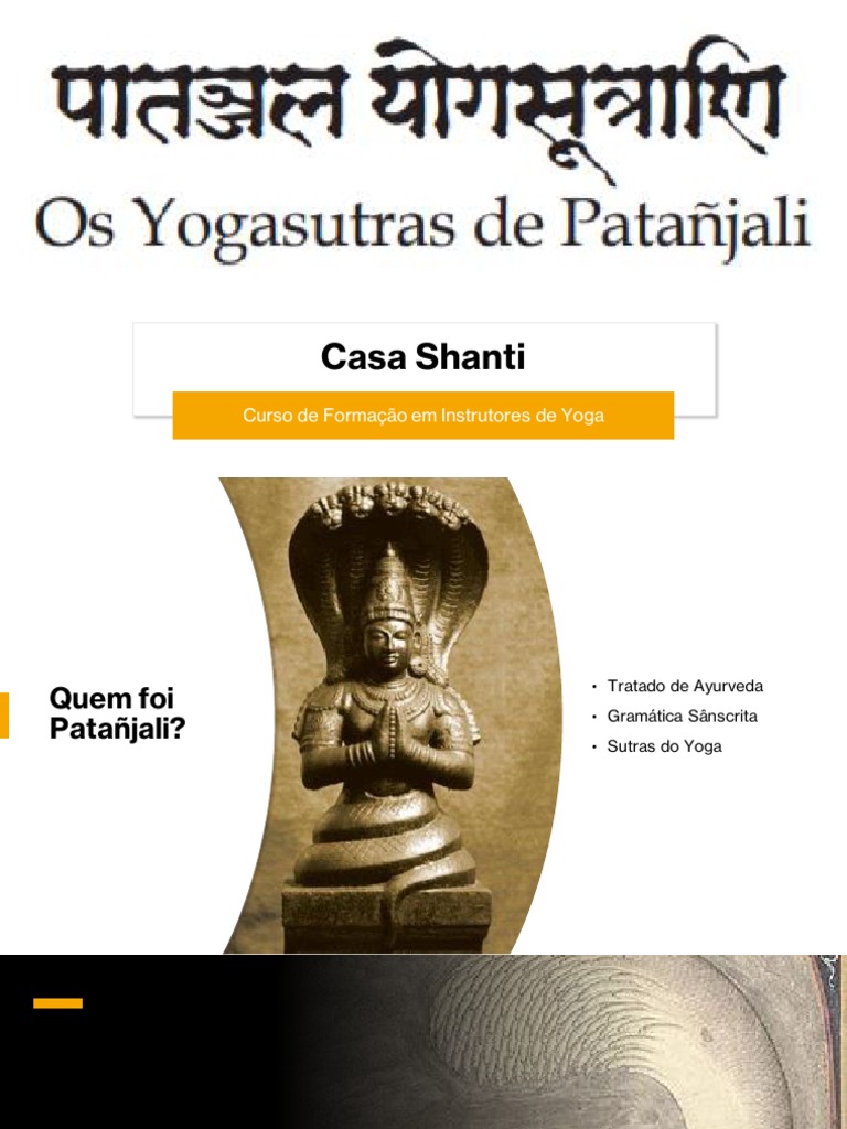 Yoga e os Sutras de Patañjali | PDF | Pensamento | Mente