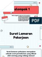 Surat Lamaran Pekerjaan Kelompok 1