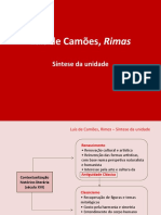 Luís de Camões, Rimas: Síntese Da Unidade