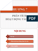 Chương 7: Phân Tích Ho T Đ NG Tài TR