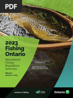 2023 Ontario Fishing Regulations