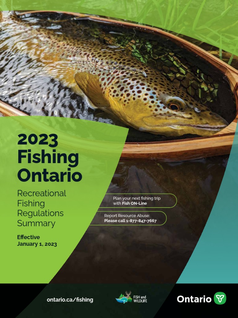 Ontario Fishing Regulations 2023 Summary | PDF | Home & Garden ...