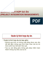 Chương 4: Quản Lý Tích Hợp Dự Án : Project Integration Management