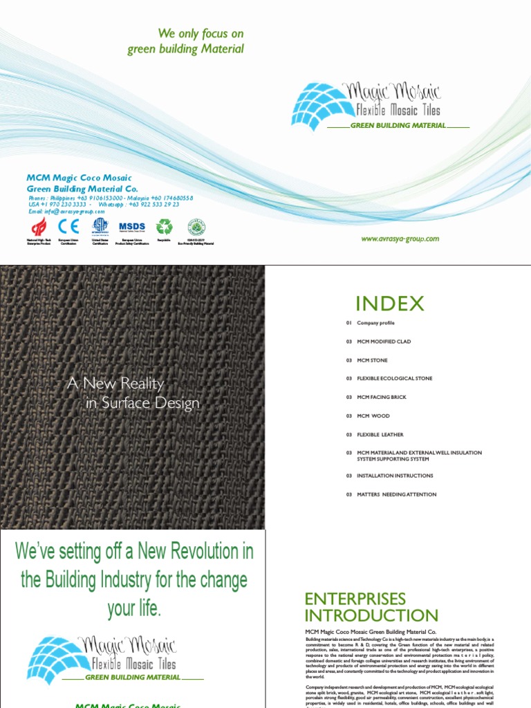 Magic Mosaic 2023 e Catalogue | PDF | Brick | Building Materials