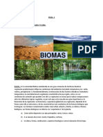 Biomas de Vzla. Fauna y Flora.
