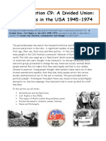 REVISION GUIDE 9. A Divided Union Civil Rights in The USA 1945 74