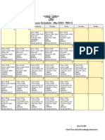 Lesson Schedule - Mar.2023 - REV.0: Chief Theoretical Knowledge Instructor Naci UÇAR