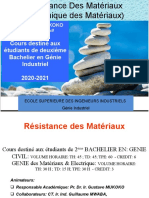 Cours Destiné Aux Étudiants de Deuxième Bachelier en Génie Industriel 2020-2021