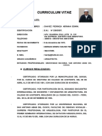 Curriculum Vitae: Datos Personales