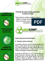 Libreto Ambiental: Departamento de Gestion Ambiental