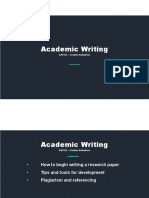 DAT554 - Academic Writing