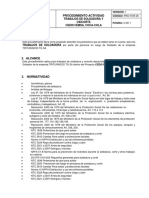 Procedimiento Soldadura Y Oxicorte CEDIS FEMSA