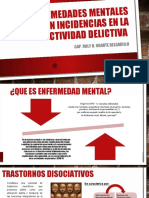 Enfermedades Mentales Con Incidencias en La Actividad Delictiva