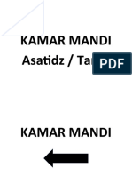 Kamar Mandi Asatidz / Tamu