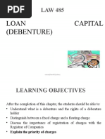 Loan Capital (Debenture) : Wansal/law485/uitms