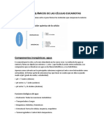 Tema 3. Componentes Químicos de Las Células Eucariotas