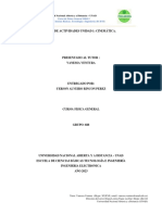 Análisis de gráficas de movimiento uniformemente acelerado