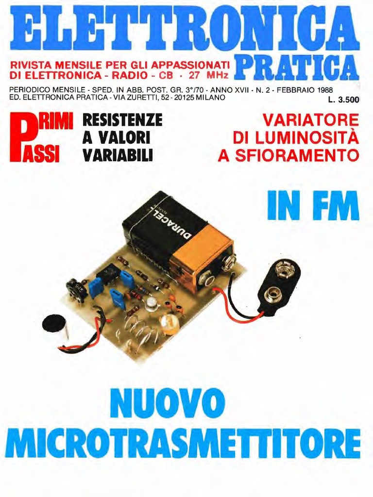 Elettronica Pratica 1988 All | PDF