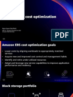 Amazon EBS Cost Optimization STG218