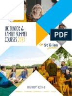 Uk Junior & Family Summer Courses: FO Students Aged 5-17