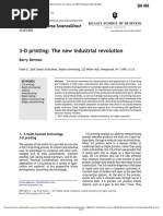 S3 LC5 3D Printing The New Industrial Revolution
