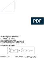 Portas Logicas Derivadas