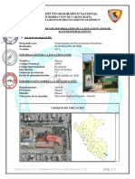 Información Estación GNSS Rastreopermanente Huaraz IGN
