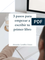 3 Pasos para Empezar A Escribir Tu Libro - Alexa