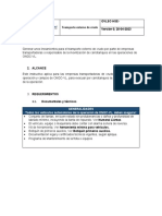 Ovlsc-Hse-Versión 0 20-04-2023: Transporte Externo de Crudo