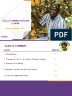 Cocoa Farmers Pension Scheme: Education Program - 2023