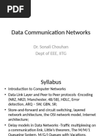 Data Communication Networks: Dr. Sonali Chouhan Dept of EEE, IITG