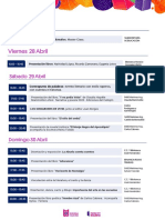 Agenda Feria Del Libro 2023