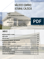 Análisis Centro Cultural Cajicá