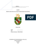 Format Penulisan Skripsi