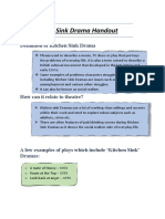 Kitchen Sink Drama Handout - Charlotte H